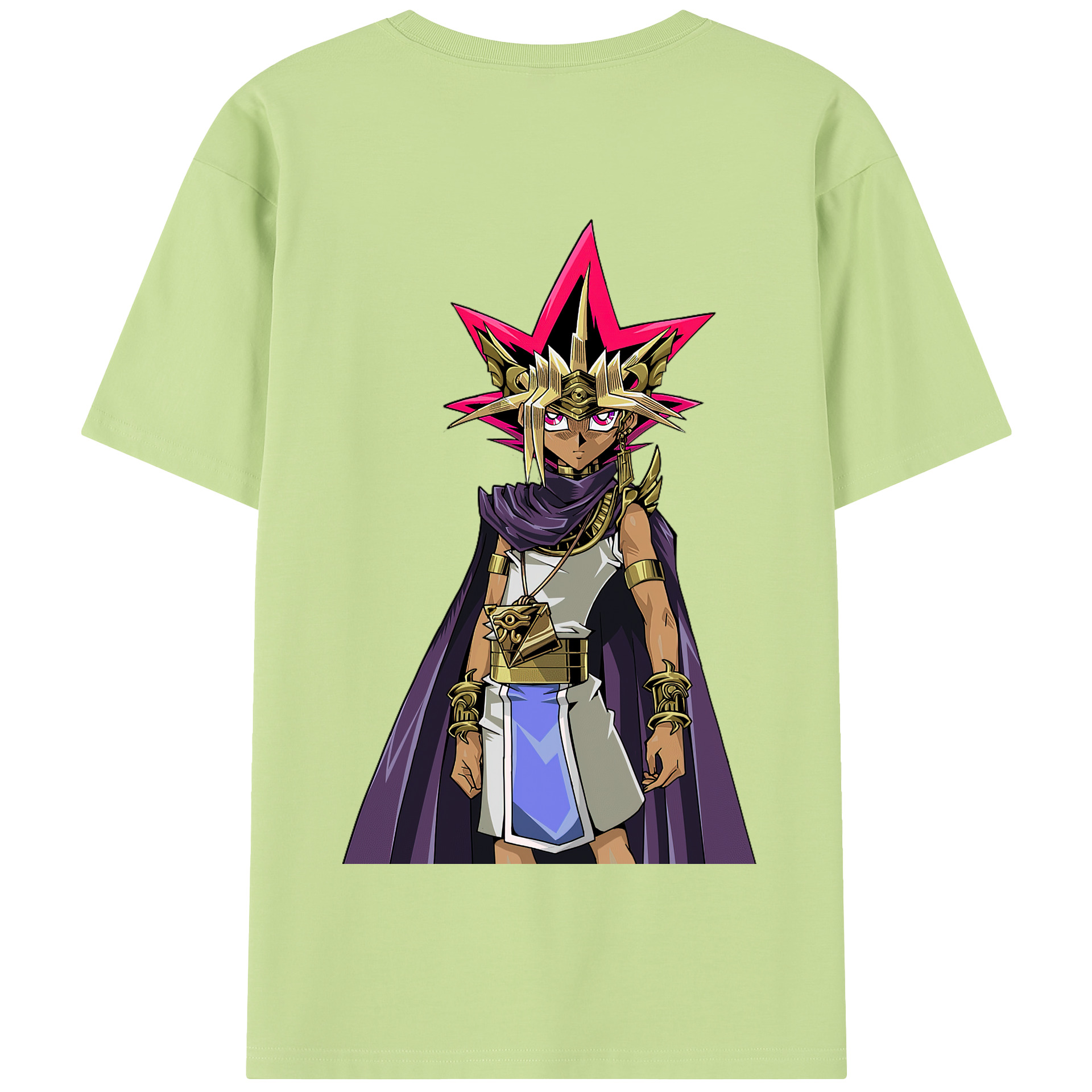 （画像用） 遊☆戯☆王 Yu-Gi-Oh! 綿100％半袖Tシャツ（背面プリント）